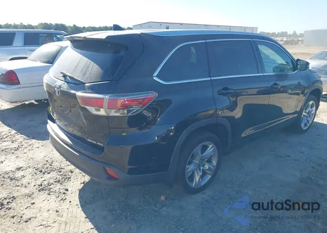 2016 Toyota Highlander Limited/Ltd Platinum z USA, uszkodzony, nr VIN 5TDDKRFH8GS349332